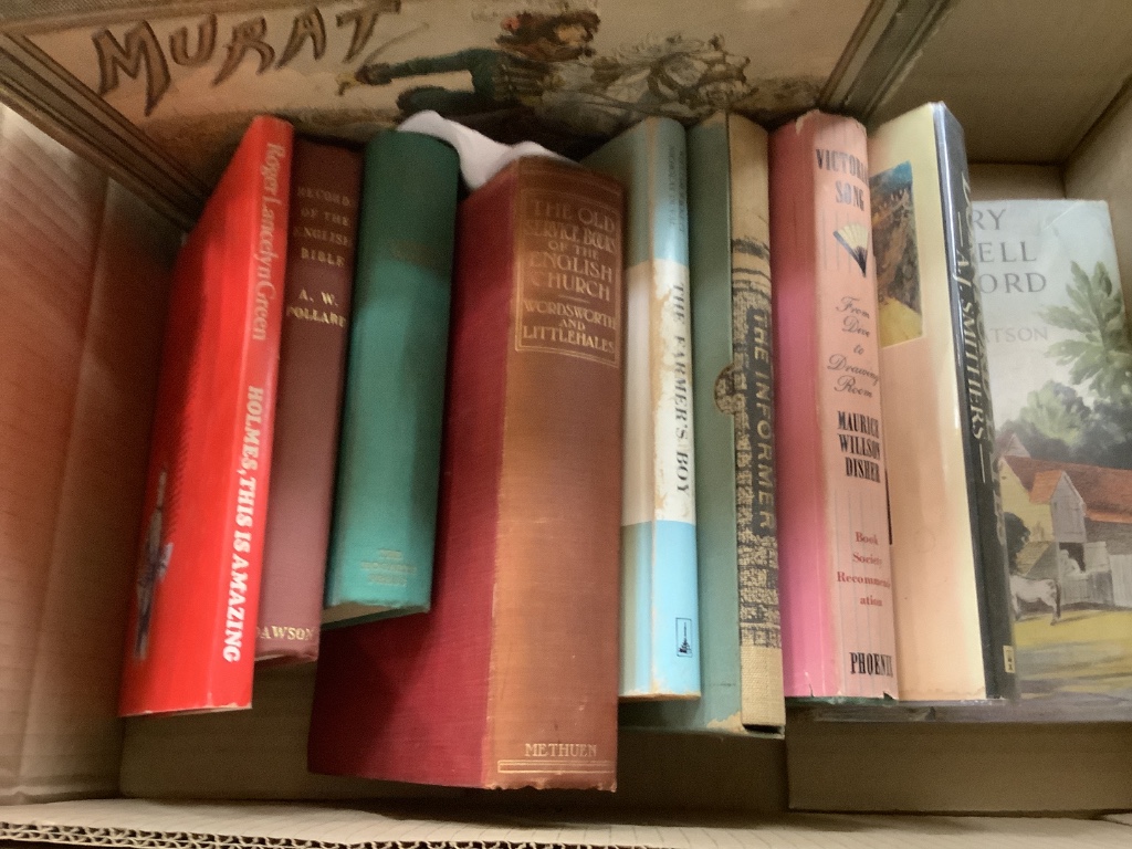 Old cloth - Literary Selection - Older and Newer (approx. 36 books)